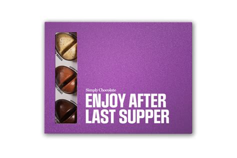 Chokladask 'Enjoy After Last Supper' - present/presenttips