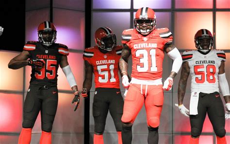 Cleveland Browns reveal new uniforms (live updates) | cleveland.com