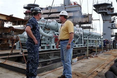 The Massive Work That Goes Into Remodeling an Old Aircraft Carrier | WIRED