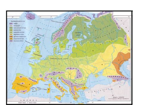 климатична карта на европа - Gugl Mapa