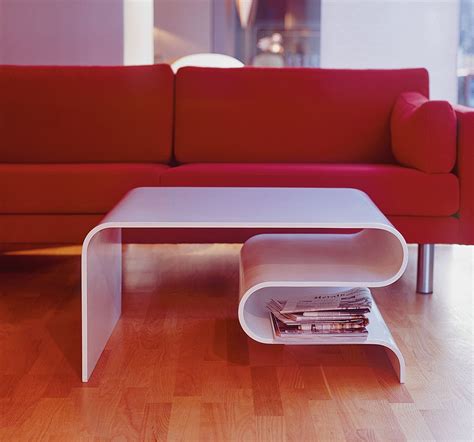 We love this thermoformed table by Ole Petter Wullum using Corian® Designer White. Home Decor ...