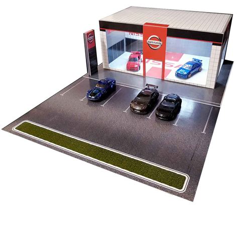 1:64 Diorama Building Kits - Huge Range of Servos, Garages & Shops