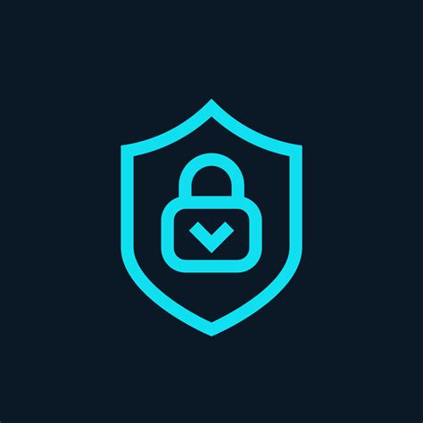 Cybersecurity icon, online protection symbol 4394678 Vector Art at Vecteezy