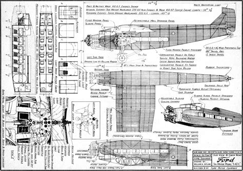 Ford Tri Motor Model Plans #10