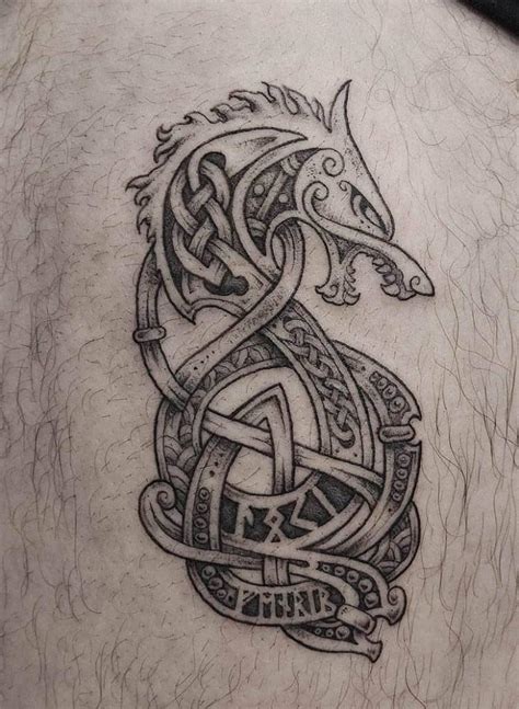 The Viking Wolf: 30+ Fenrir Tattoo Ideas