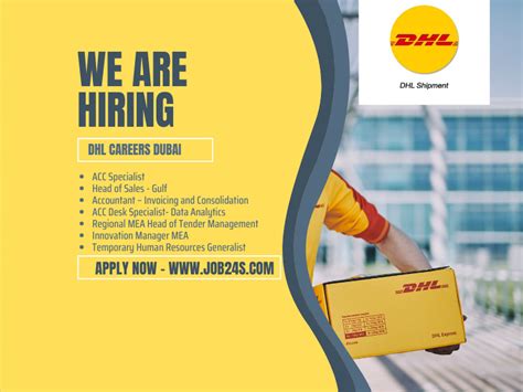 DHL careers Dubai- Logistics Services Company Recruitment - Job24s.com