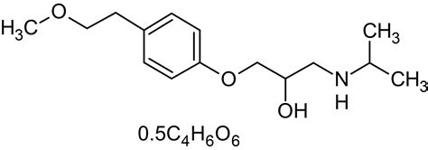 Metoprolol tartrate, beta1 Adrenoceptor antagonist (CAS 56392-17-7) (ab120711)