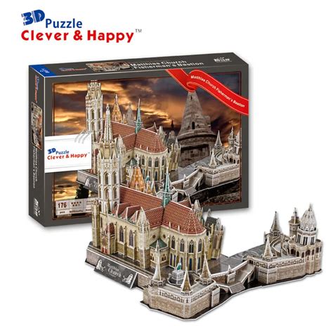 new clever&happy land 3d puzzle model Matthias Church Fisherman's ...