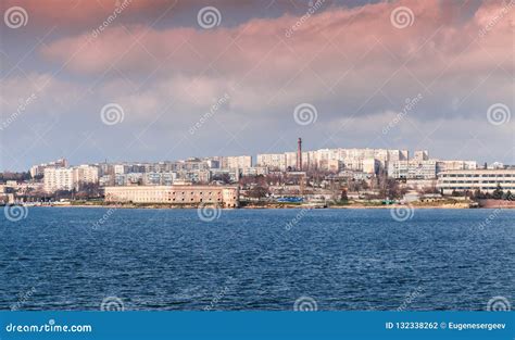 Sevastopol Bay, Coastal Cityscape Stock Photo - Image of view, port ...