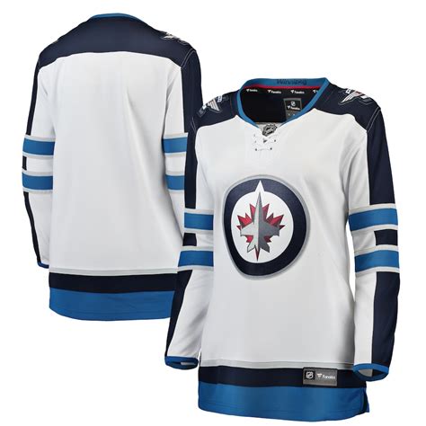 Winnipeg Jets Fanatics Branded Women's Away Breakaway Jersey – White