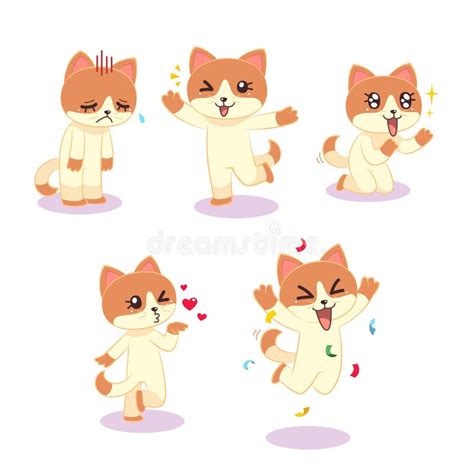 Cat Expressions stock vector. Illustration of begging - 69999053