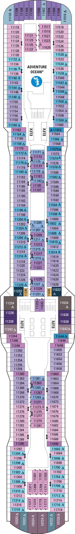 Ovation of the Seas Deck Plans- Royal Caribbean International Ovation of the Seas Cruises ...