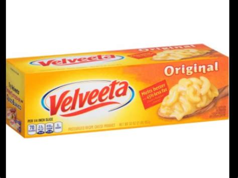 Velveeta cheese Nutrition Information - Eat This Much