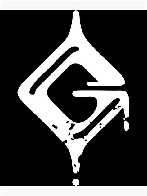 "Guilty gear strive g white logo" Poster for Sale by GlenParker1 | Redbubble