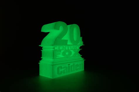 20th Century Fox Logo 3d Printed