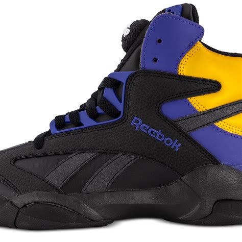 Reebok Shaq Attaq Black/Bold Purple/Collegiate Gold | Hype DC