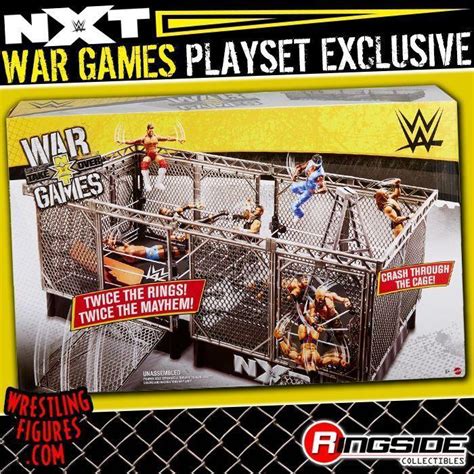 MATTEL WWE NXT WAR GAMES EXCLUSIVE PLAYSET PRE-ORDER! | WrestlingFigs