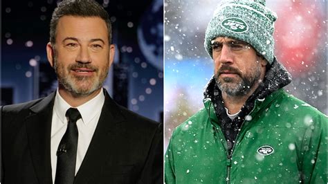 Jimmy Kimmel Demolishes 'Hamster Brain' Aaron Rodgers in 7-Min Roast