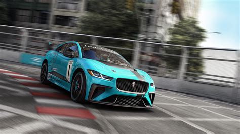 Jaguar I PACE eTROPHY Electric Race Car 4K Wallpaper | HD Car Wallpapers | ID #8618