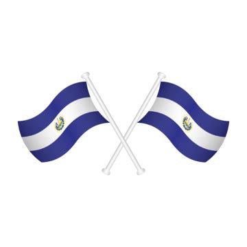 El Salvador Flag Vector, El Salvador, Flag, El Salvador Day PNG and ...