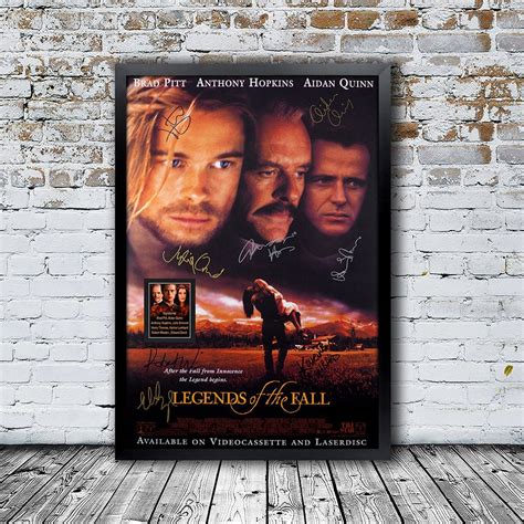 Legends of the Fall Signed Movie Poster Framed and Ready to - Etsy