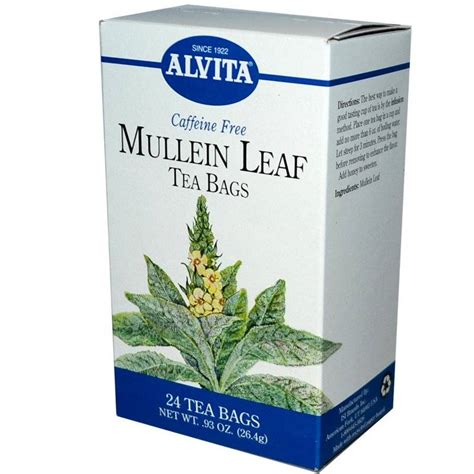 Alvita Teas Mullein Leaf Tea (24 Bags)