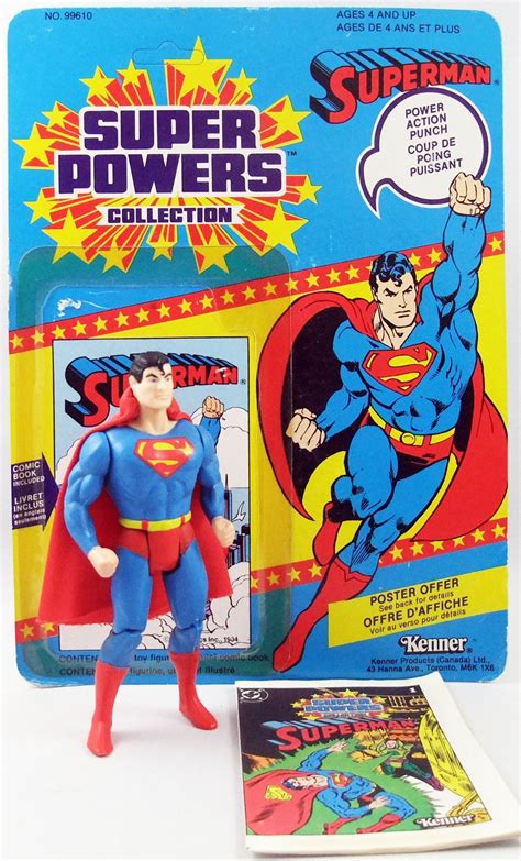 DC Super Powers - Kenner - Superman (mint with cardback)