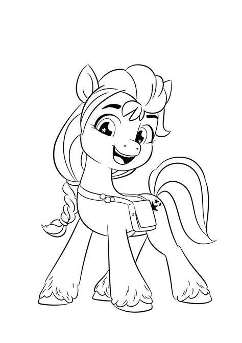 Printable Coloring Pages My Little Pony Movie Coloring Pages