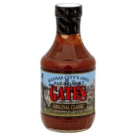 Gates Original Classic BBQ Sauce, 18 Oz - Fry’s Food Stores