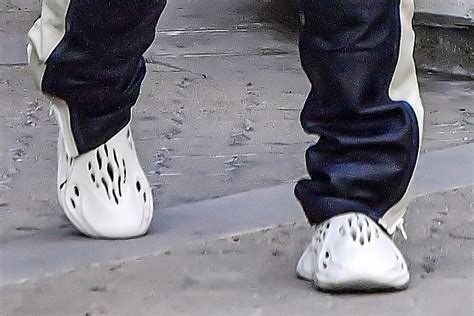 Kanye West’s Yeezy Foam Runners Are the Wildest Part of His Bold Look ...