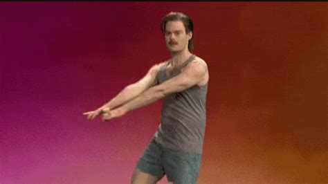 Bill Hader Dancing Gif - IceGif