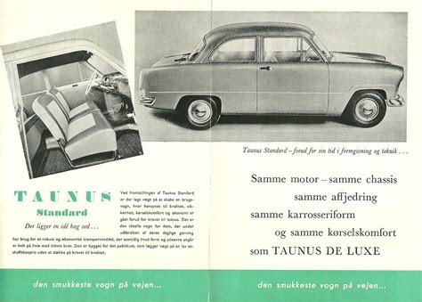 Taunus export | Ford material from my 35 year collection of … | Flickr