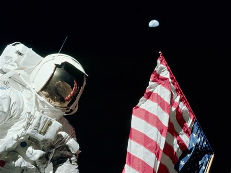 A Flag Points Home - Moon: NASA Science