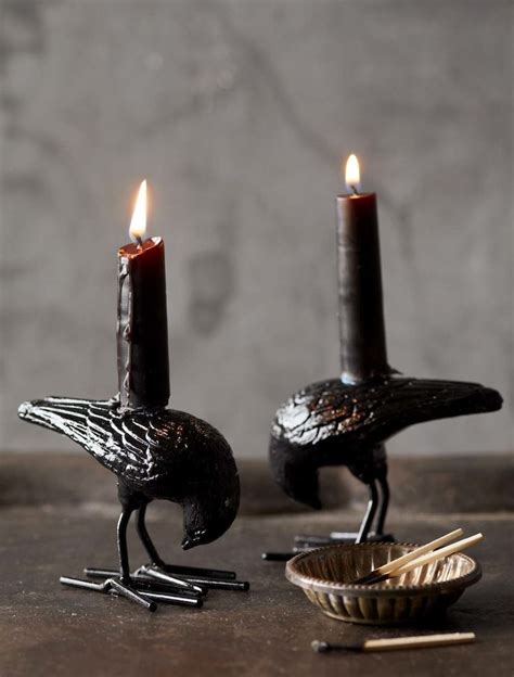 15 Creepy Gothic Candle Holder Ideas for a Scary Halloween