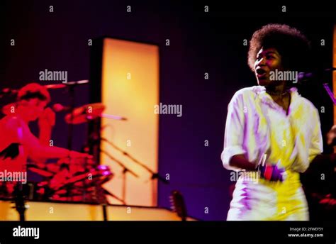 Joan Armatrading, live in concert in Toronto 1982 Stock Photo - Alamy