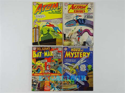 Lot 389 - ACTION COMICS, ATOM, BATMAN, HOUSE OF