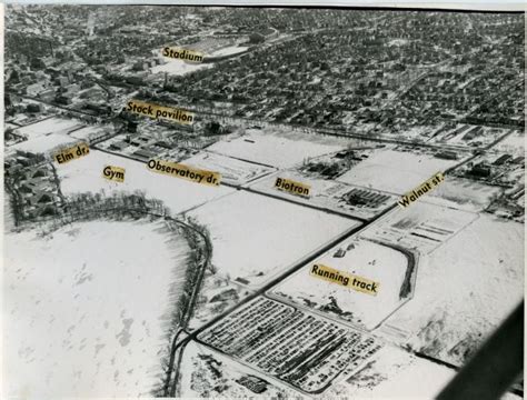 UW-Madison Campus in Winter | Photograph | Wisconsin Historical Society