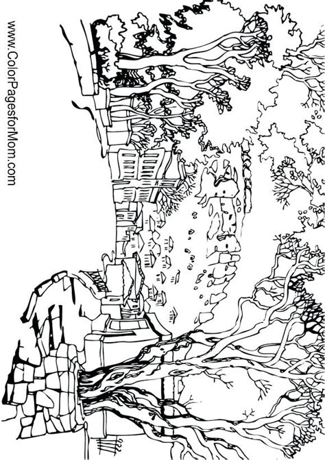 Desert Landscape Coloring Pages at GetColorings.com | Free printable ...