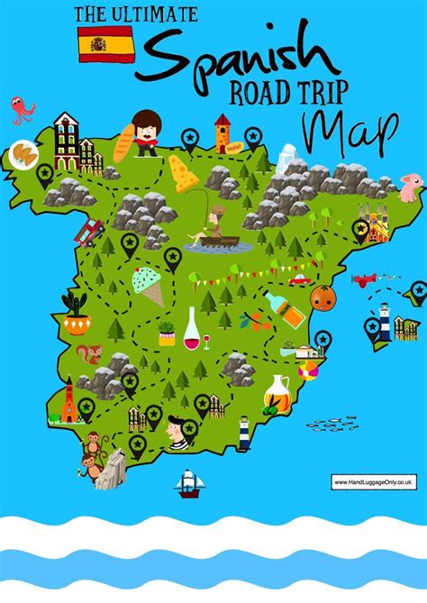 15 Beautiful Places To Visit In Spain | Mapa de españa, Mapas de viaje, Pueblos de españa