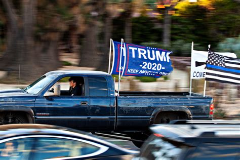 Pro-Trump Rally in Beverly Hills Takes Place Five Days After the ...