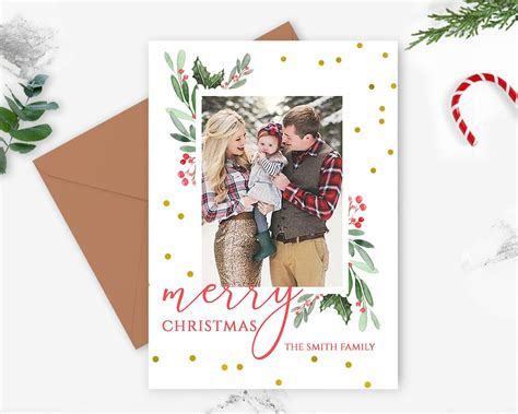 Christmas Cards With Photo, Christmas Photo Card, Christmas Card ...