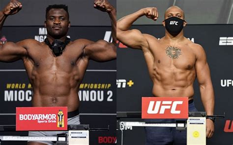 Francis Ngannou vs. Ciryl Gane: Height, weight and reach comparison