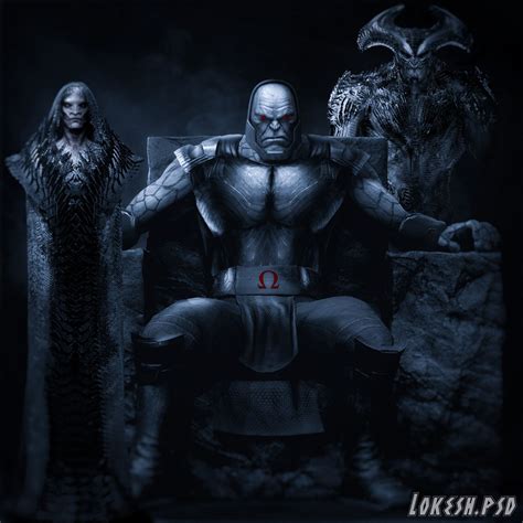 Darkseid with Steppenwolf and desaad, Lokesh.psd on ArtStation at https://www.artstation.com ...