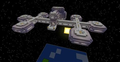 a space station | Minecraft Ideas | Pinterest | Space station and Spaces