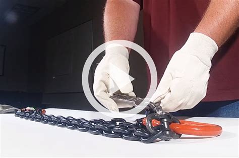 How to Inspect Alloy Chain Slings to OSHA and ASME Standards