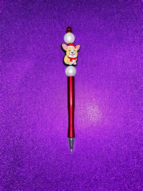 Custom Silicone Beaded Pencils Everlasting Pencils Focal - Etsy