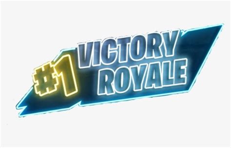 1 Victory Royale Png Logo Transparent High Resolution - Victory Royale ...