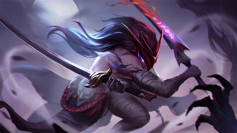 Yone League Of Legends Art 4K #1011f Wallpaper PC Desktop