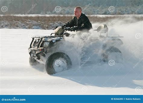 Quad motorcycle stock image. Image of sunny, adventure - 8266285