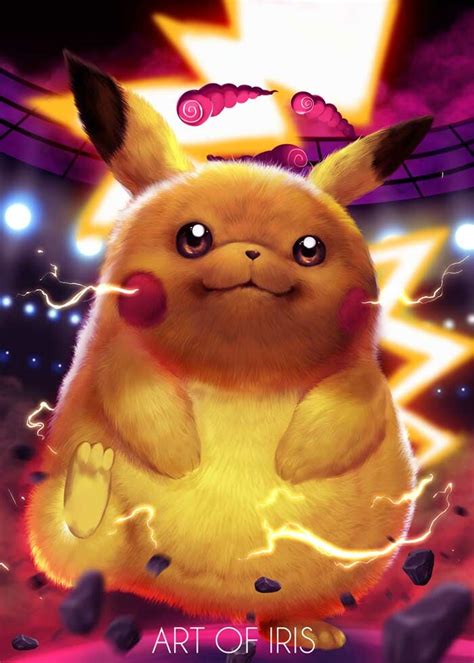 ArtStation - Gigantamax Pikachu